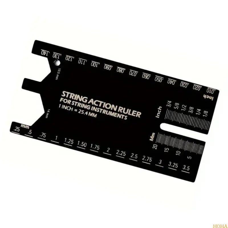String Action Gauge Ruler