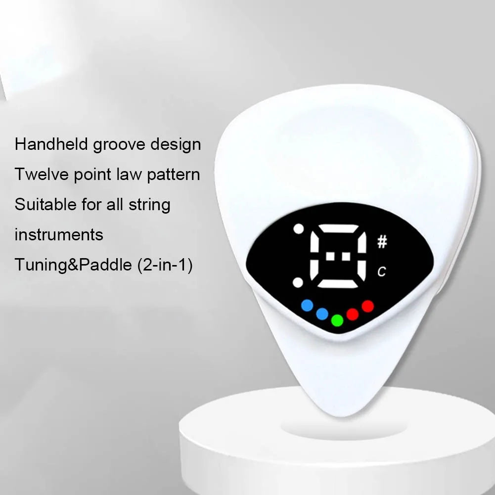 2-in-1 Guitar Pick Tuner