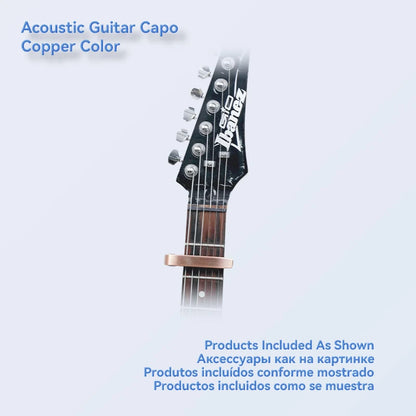 Acoustic Capo — Multi-Finish