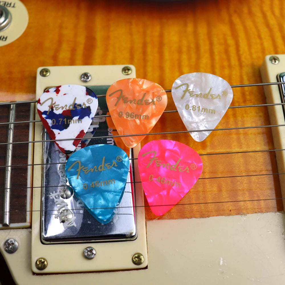 Celluloid Guitar Pick Set
