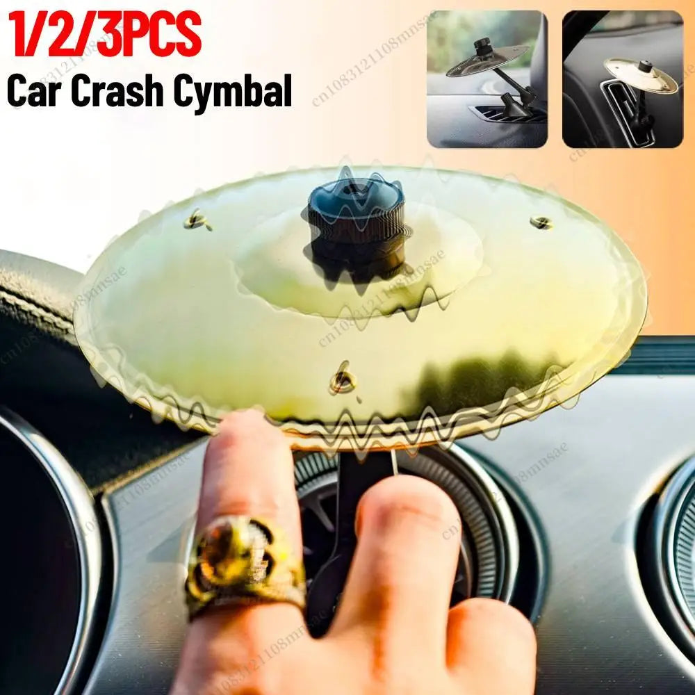 Car Crash Cymbal – Mini Drum for Your Car
