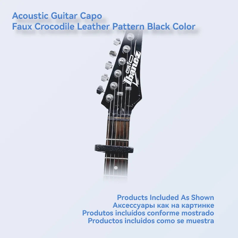 Acoustic Capo — Multi-Finish