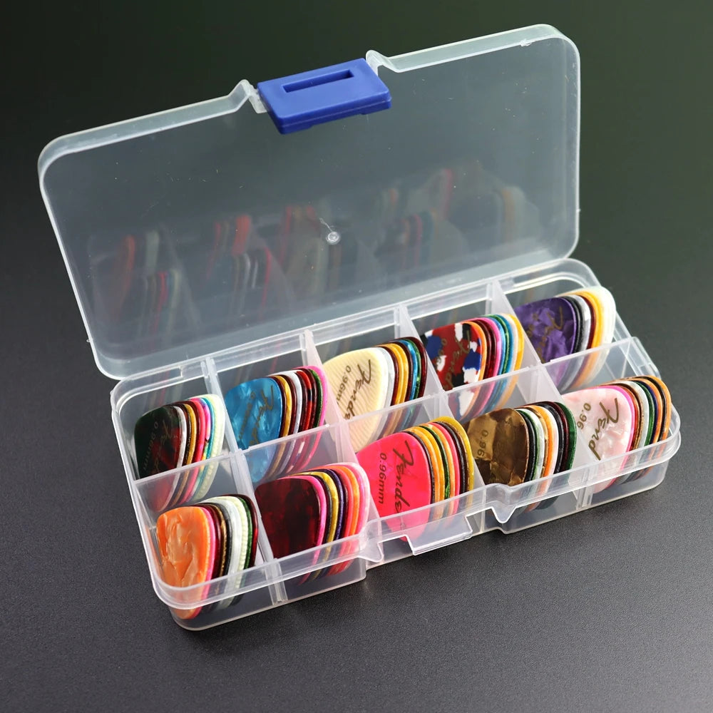 Celluloid Guitar Pick Set