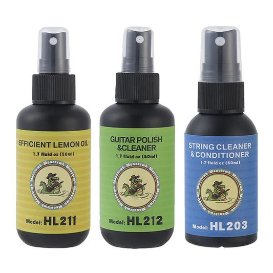 Fretboard Care Kit — Lemon Oil & Cleaner (All-in-One)