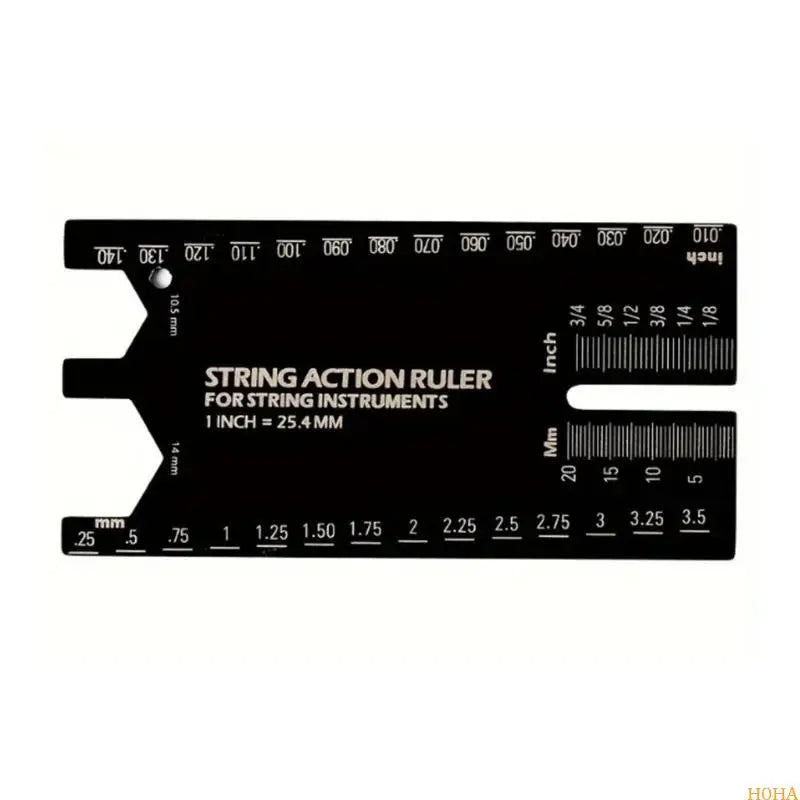 String Action Gauge Ruler
