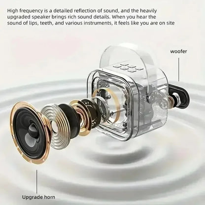 Portable Karaoke Bluetooth 5.3 Speaker