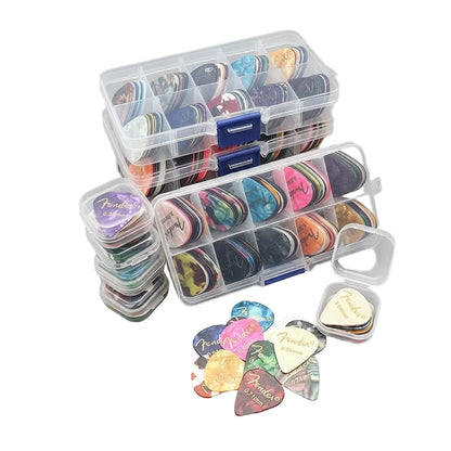 Celluloid Guitar Pick Set
