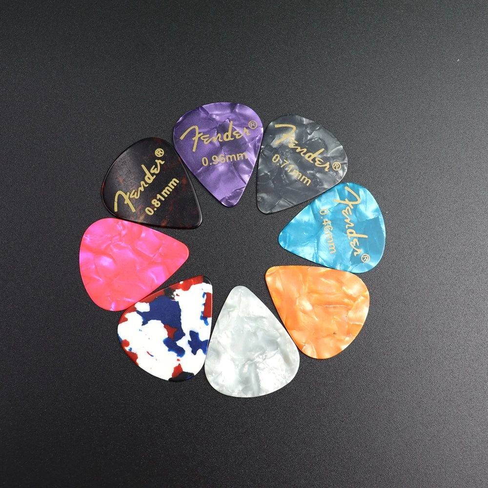 Celluloid Guitar Pick Set