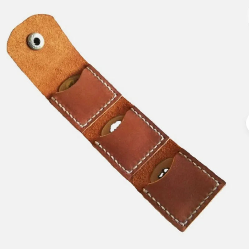 Leather Guitar Pick Holder