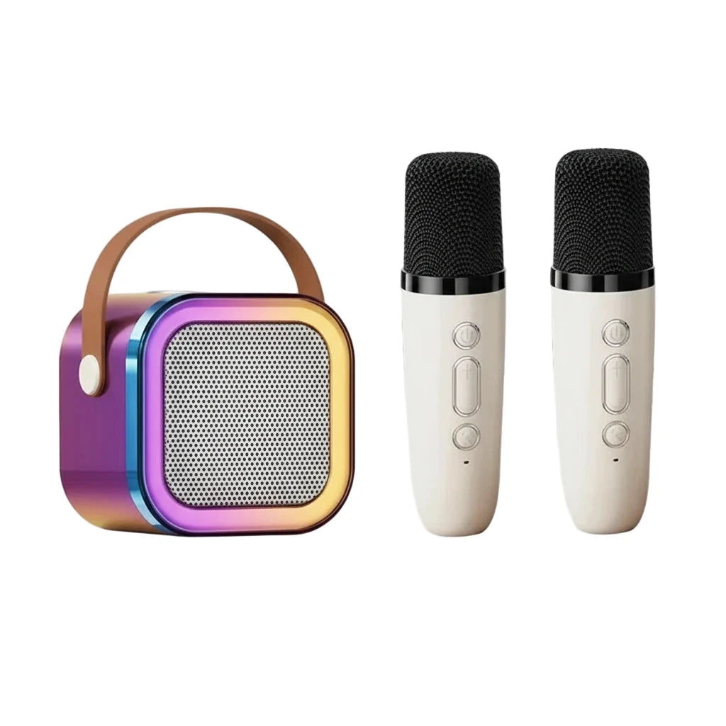 Portable Karaoke Bluetooth 5.3 Speaker