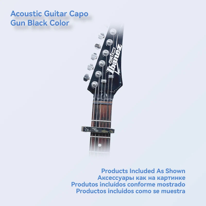Acoustic Capo — Multi-Finish