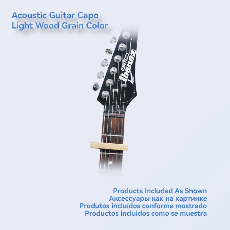 Acoustic Capo — Multi-Finish