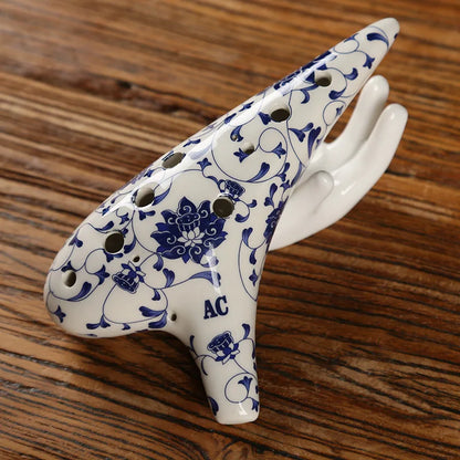 12-Hole Ceramic Ocarina
