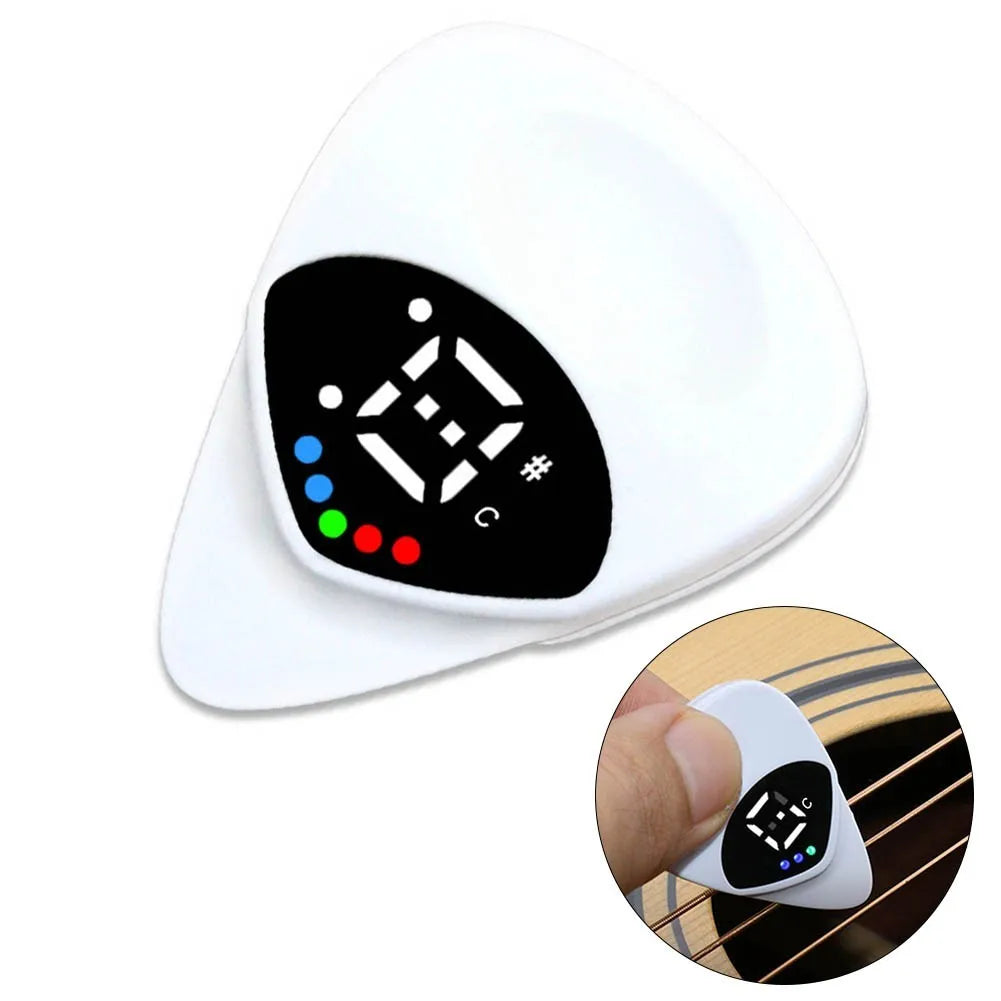 2-in-1 Guitar Pick Tuner