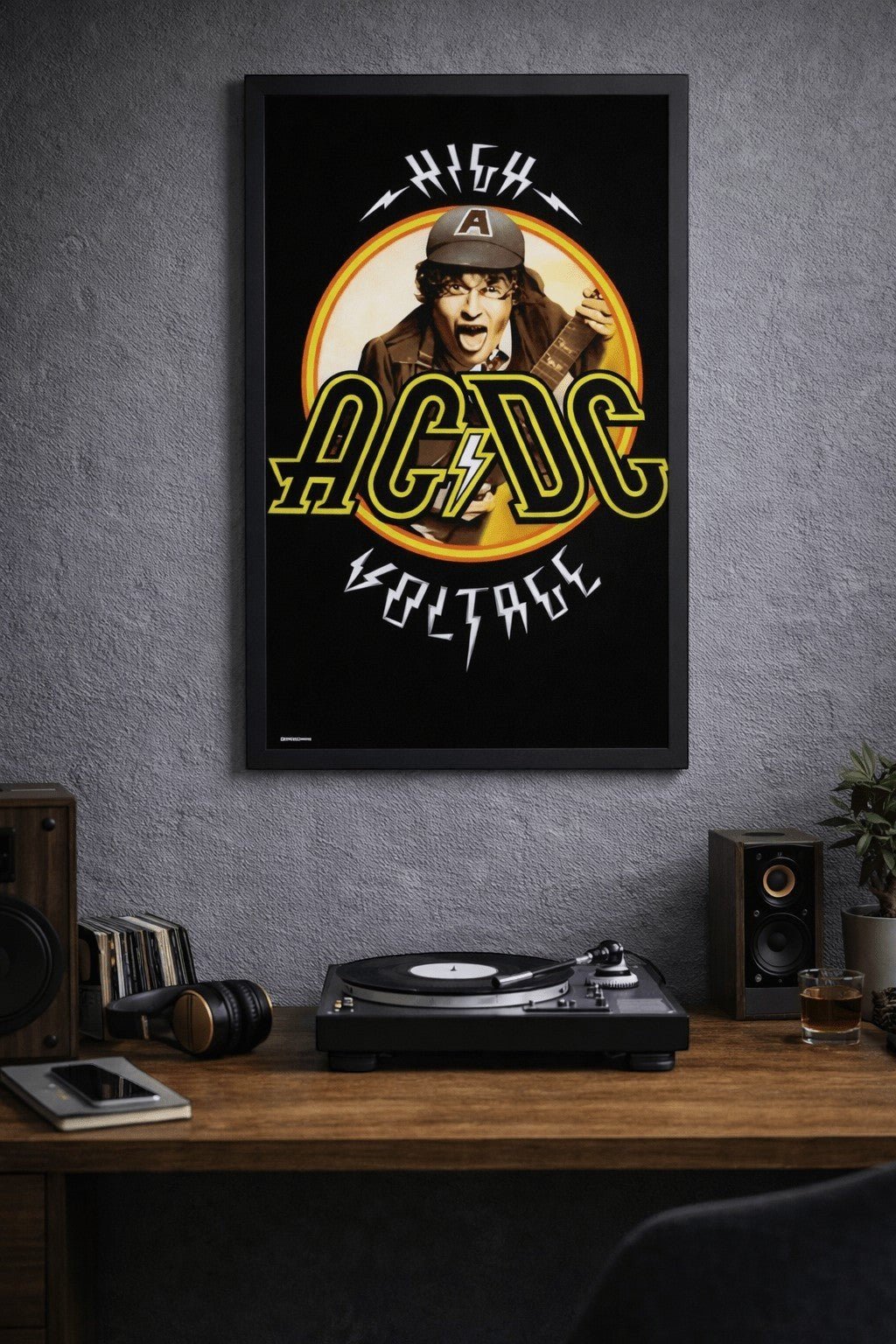 AC/DC – High Voltage Badge Poster (11 x 17) - AMPED