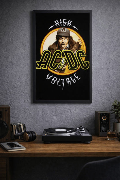 AC/DC – High Voltage Badge Poster (11 x 17) - AMPED