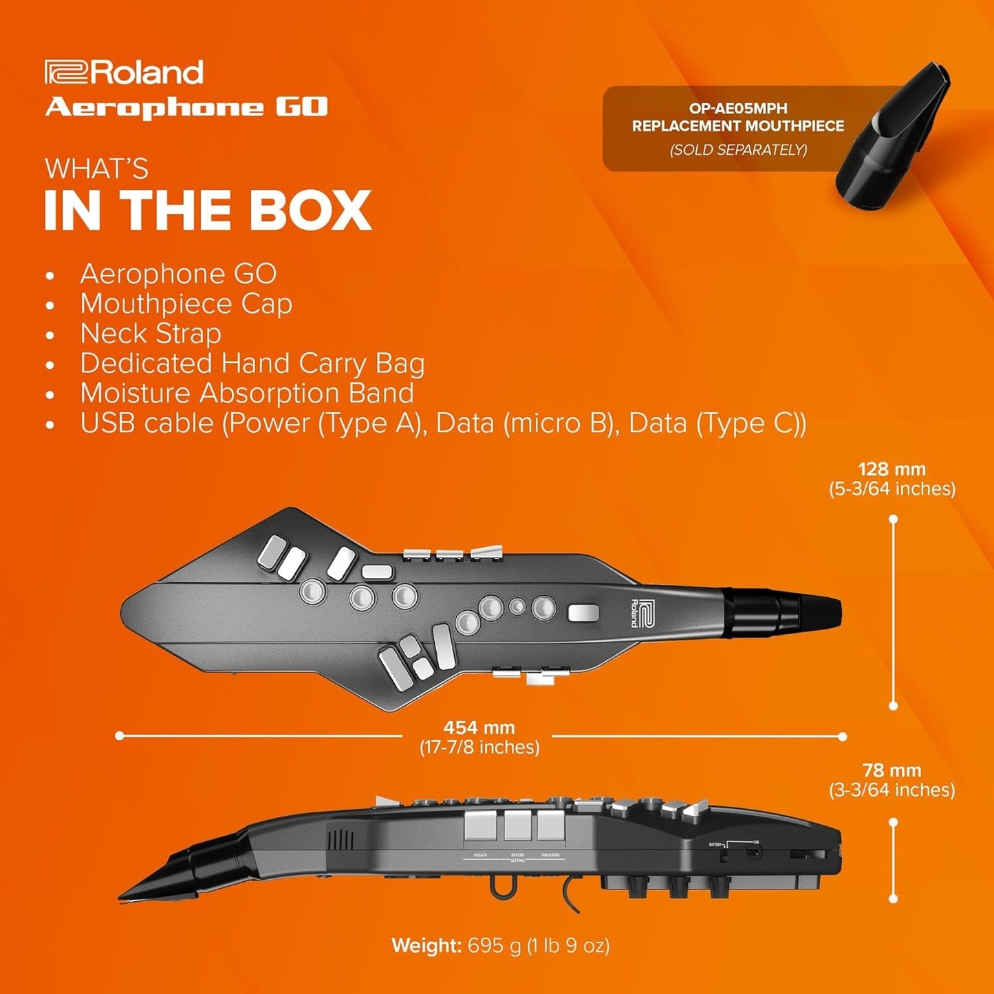 AE - 05 Aerophone GO Digital Wind - AMPED