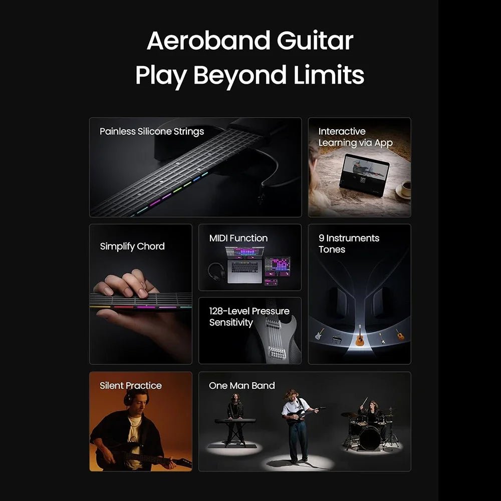 AeroBand Smart Guitar - AMPED