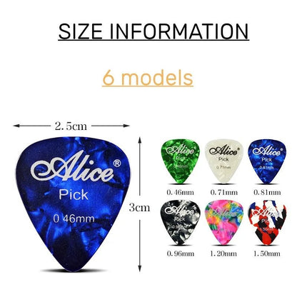 Alice Celluloid Guitar Picks - AMPED