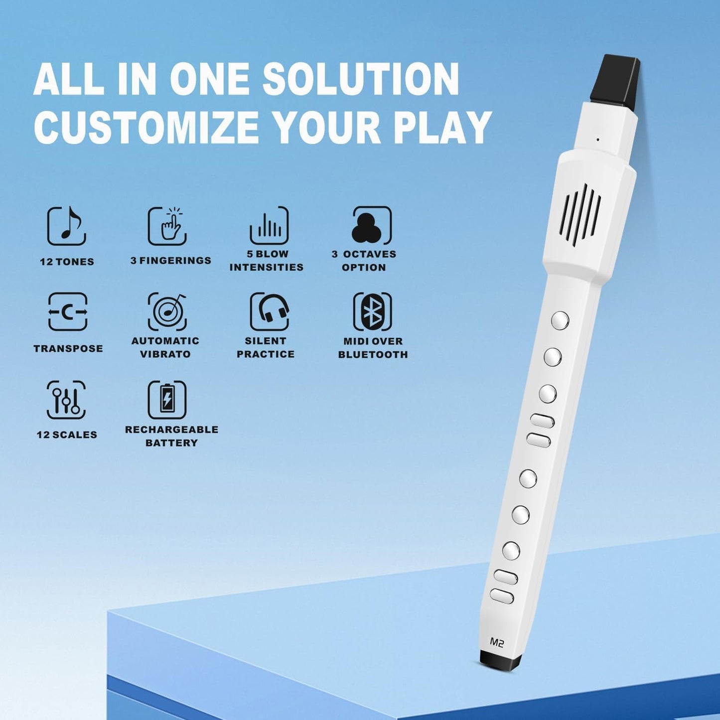 Amped AirSax Pro – Digital Wind Instrument - AMPED