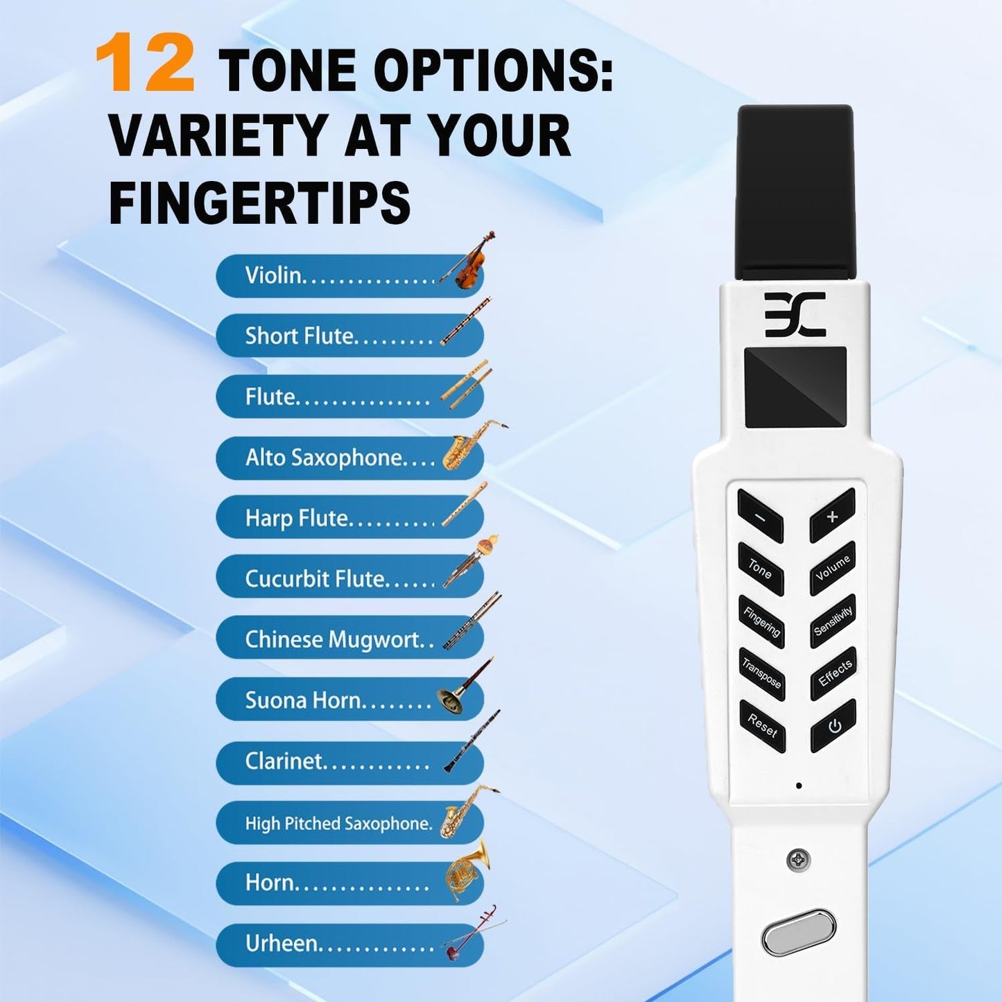Amped AirSax Pro – Digital Wind Instrument - AMPED