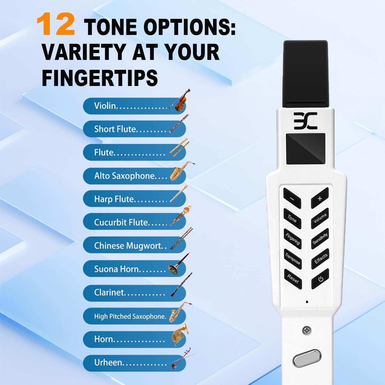 Amped AirSax Pro – Digital Wind Instrument - AMPED