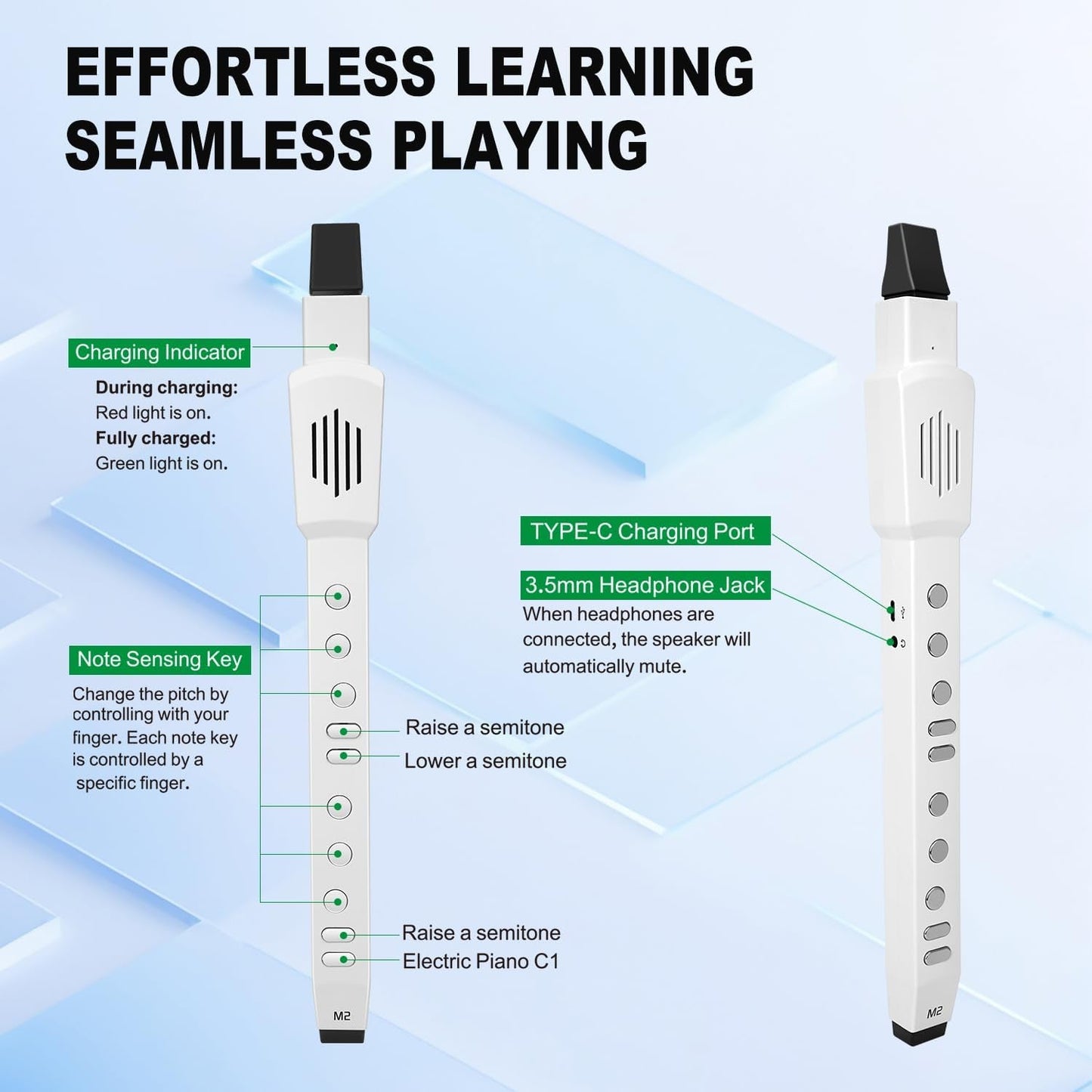 Amped AirSax Pro – Digital Wind Instrument - AMPED