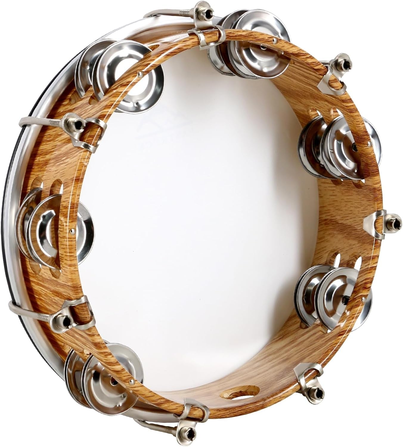 Amped GrooveLite 8″ Handheld Tambourine - AMPED