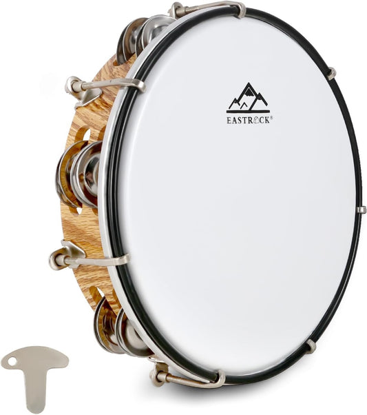 Amped GrooveLite 8″ Handheld Tambourine - AMPED