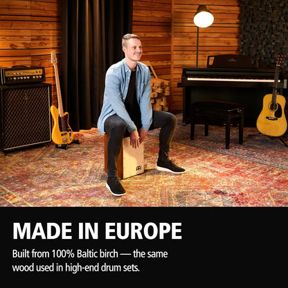 Backbeat Jam Cajon – Snare & Bass Box Drum - AMPED