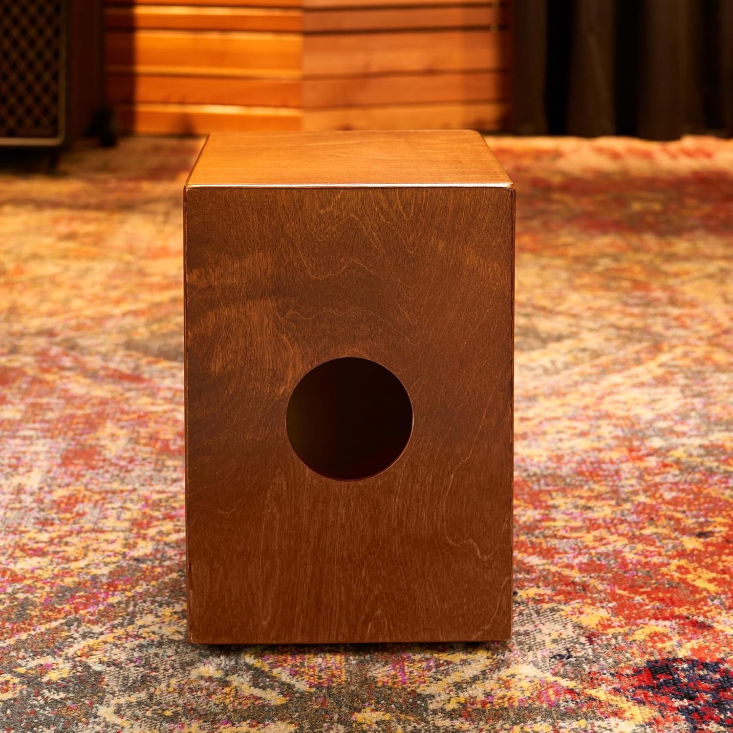 Backbeat Jam Cajon – Snare & Bass Box Drum - AMPED