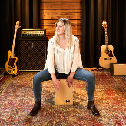 Backbeat Jam Cajon – Snare & Bass Box Drum - AMPED