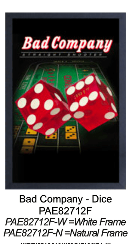 Bad Company – Dice (11 x 17 Poster) - AMPED