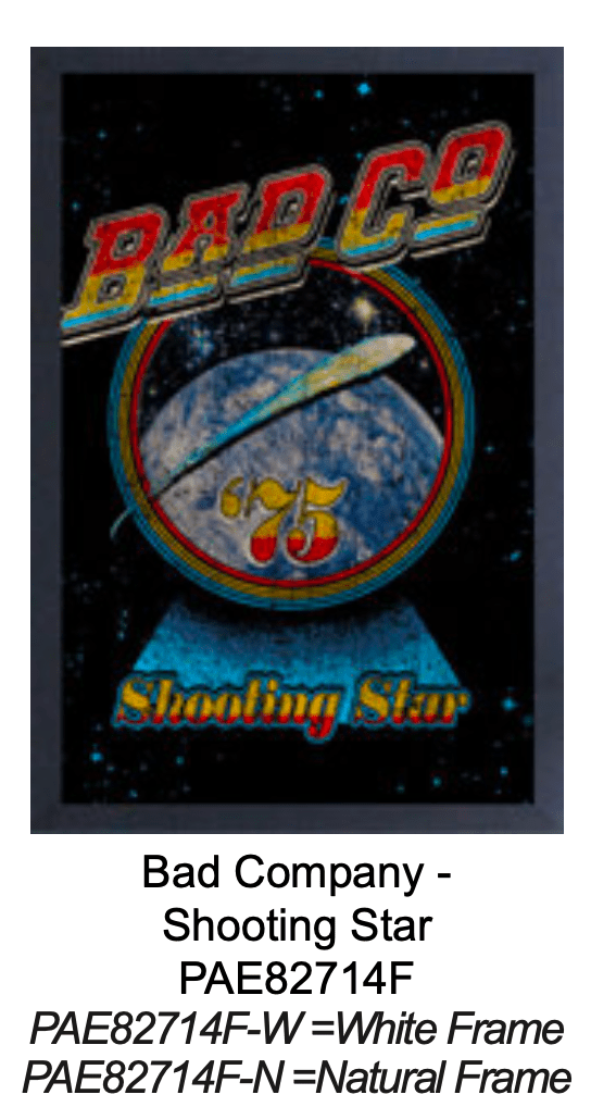 Bad Company – Shooting Star | 11 x 17 Poster - AMPED