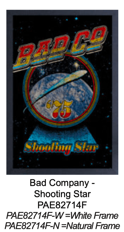 Bad Company – Shooting Star | 11 x 17 Poster - AMPED
