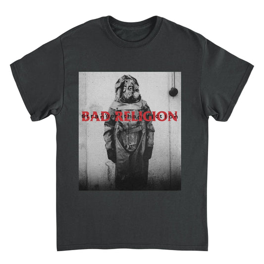Bad Religion Hazmat Stranger Than Fiction Black T-Shirt - AMPED
