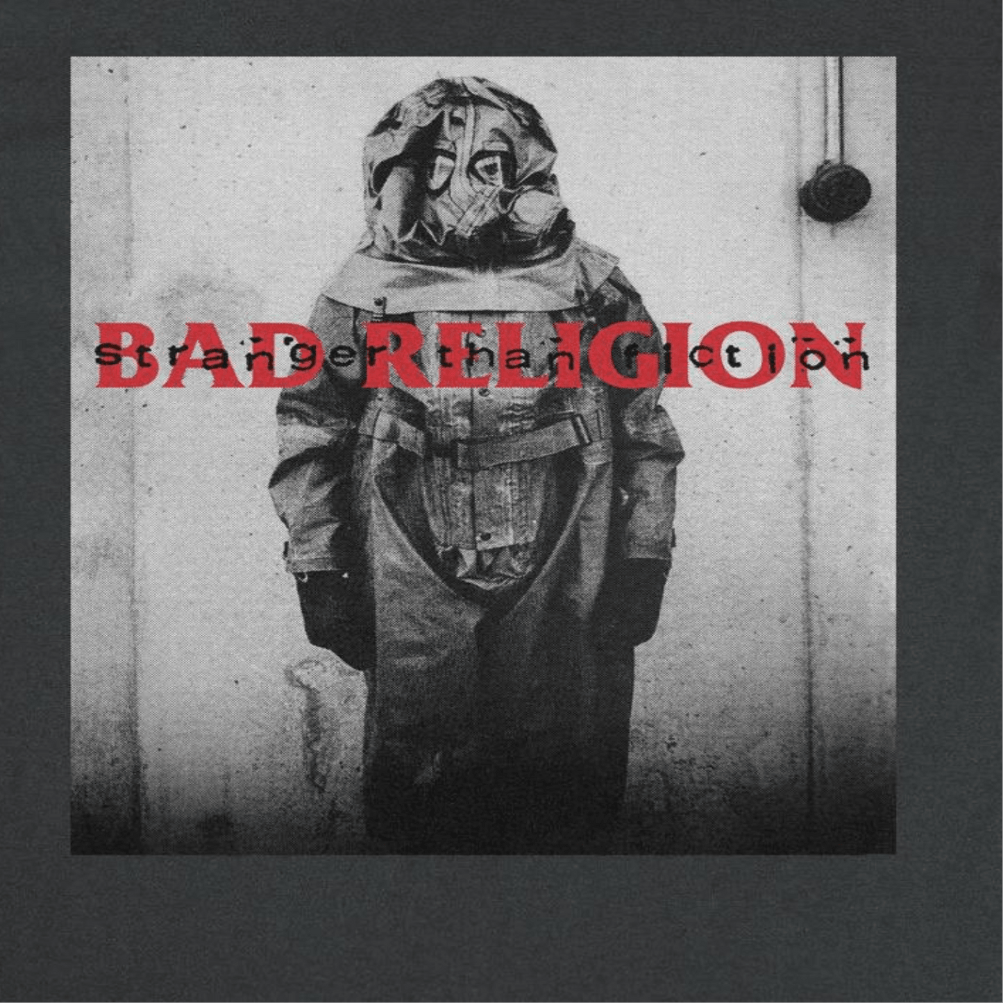 Bad Religion Hazmat Stranger Than Fiction Black T-Shirt - AMPED