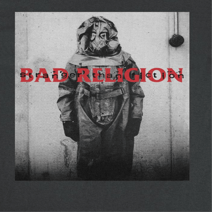 Bad Religion Hazmat Stranger Than Fiction Black T-Shirt - AMPED