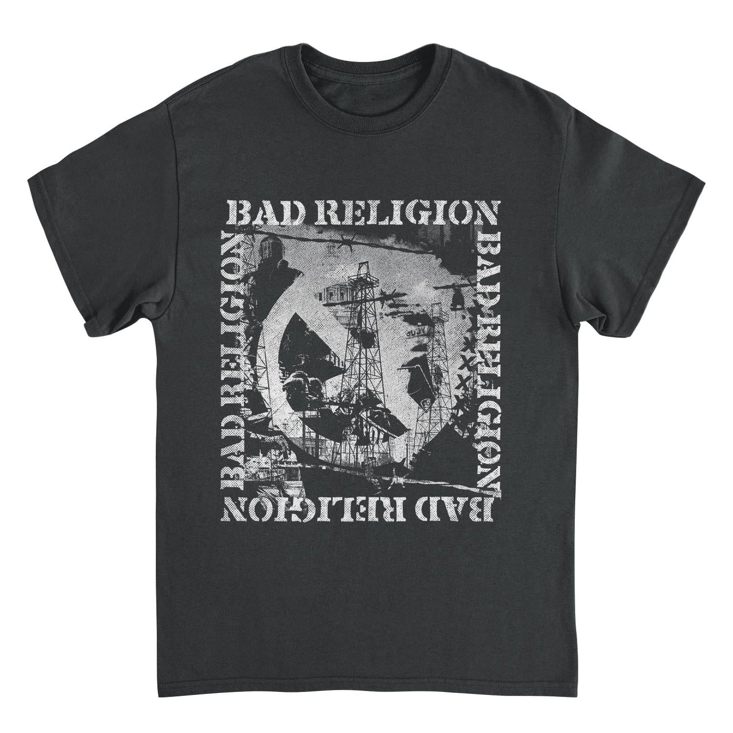 Bad Religion This Is Hell Front Black T-Shirt - AMPED