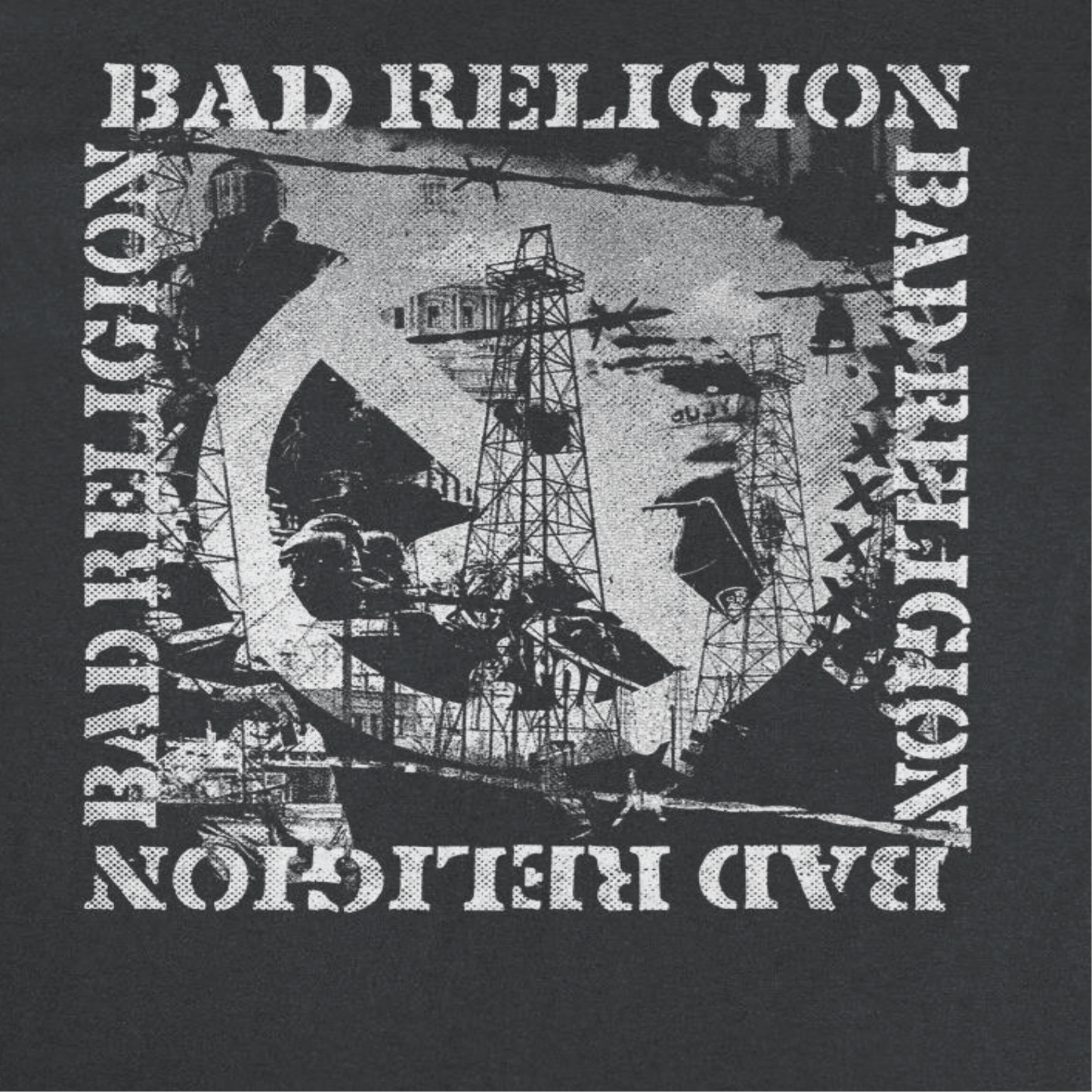 Bad Religion This Is Hell Front Black T-Shirt - AMPED