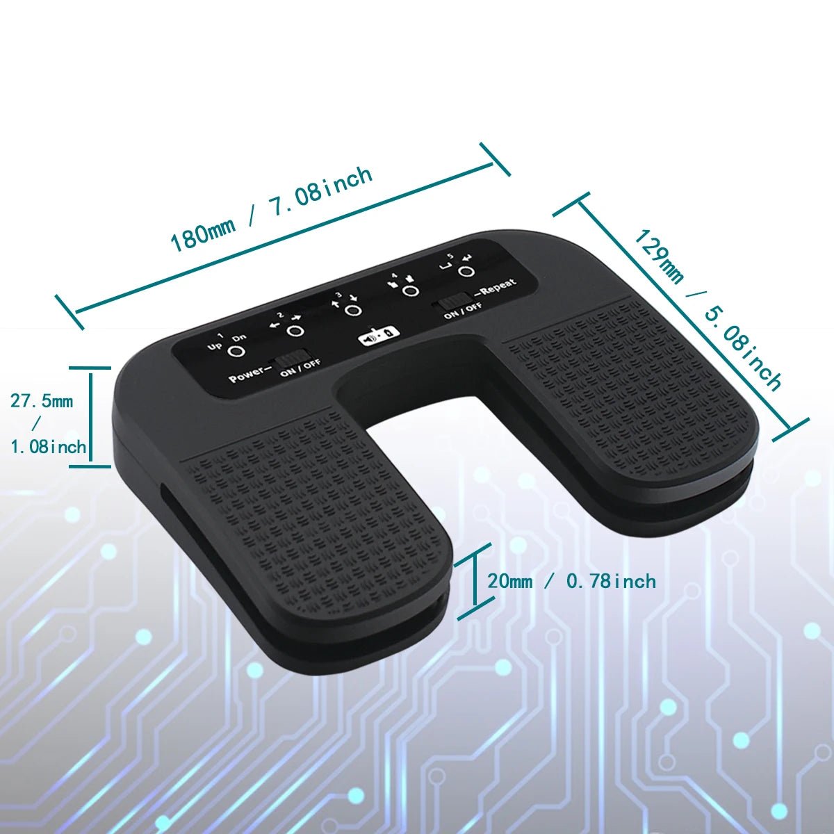 Bluetooth Page Turner Pedal - AMPED