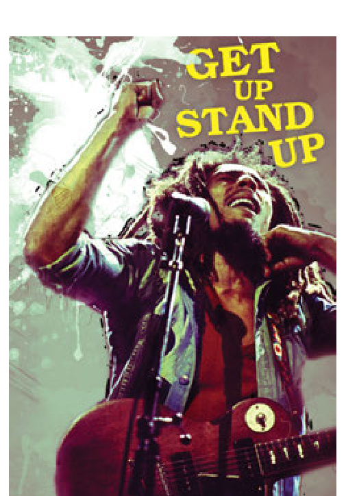 Bob Marley – Stand Up 24x36 Poster - AMPED
