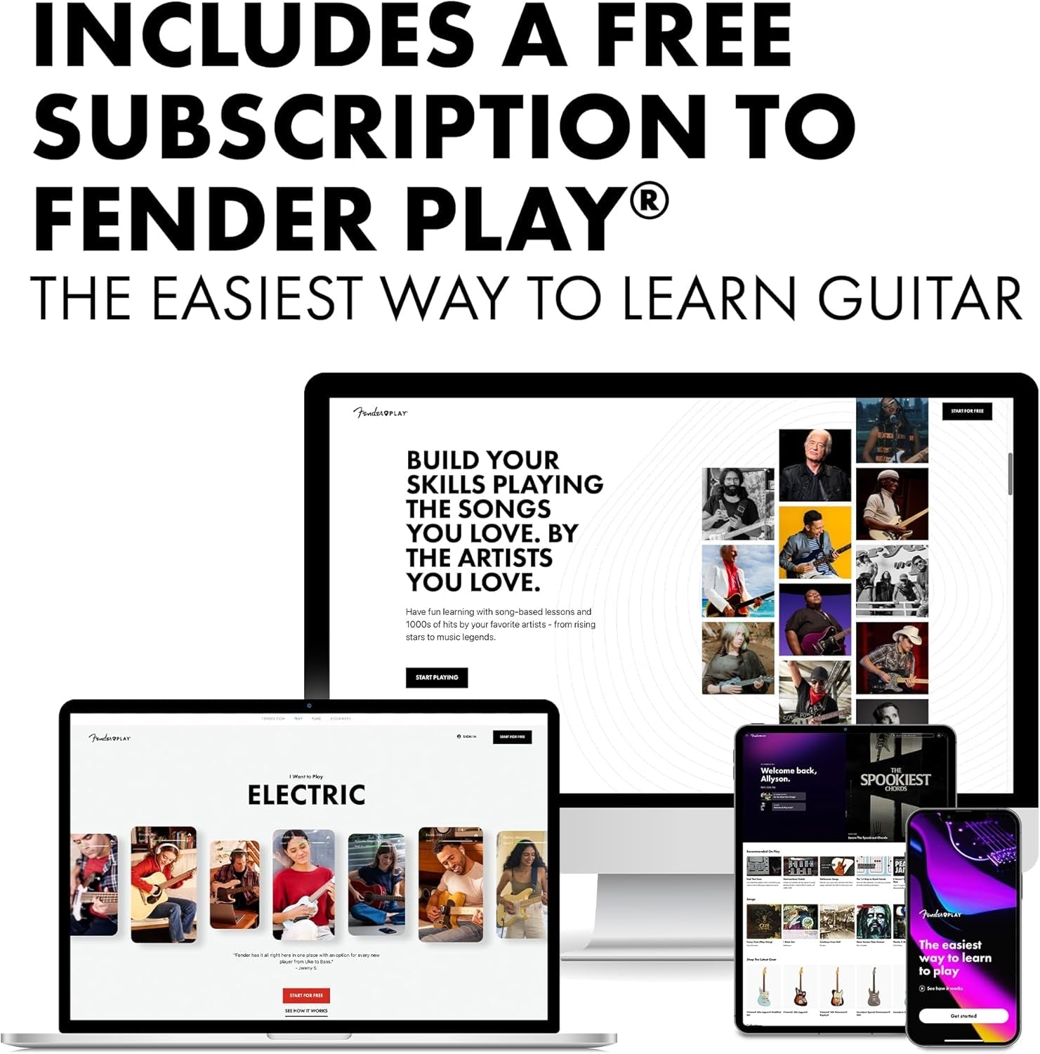 California Redondo Beginner Acoustic Guitar - AMPED