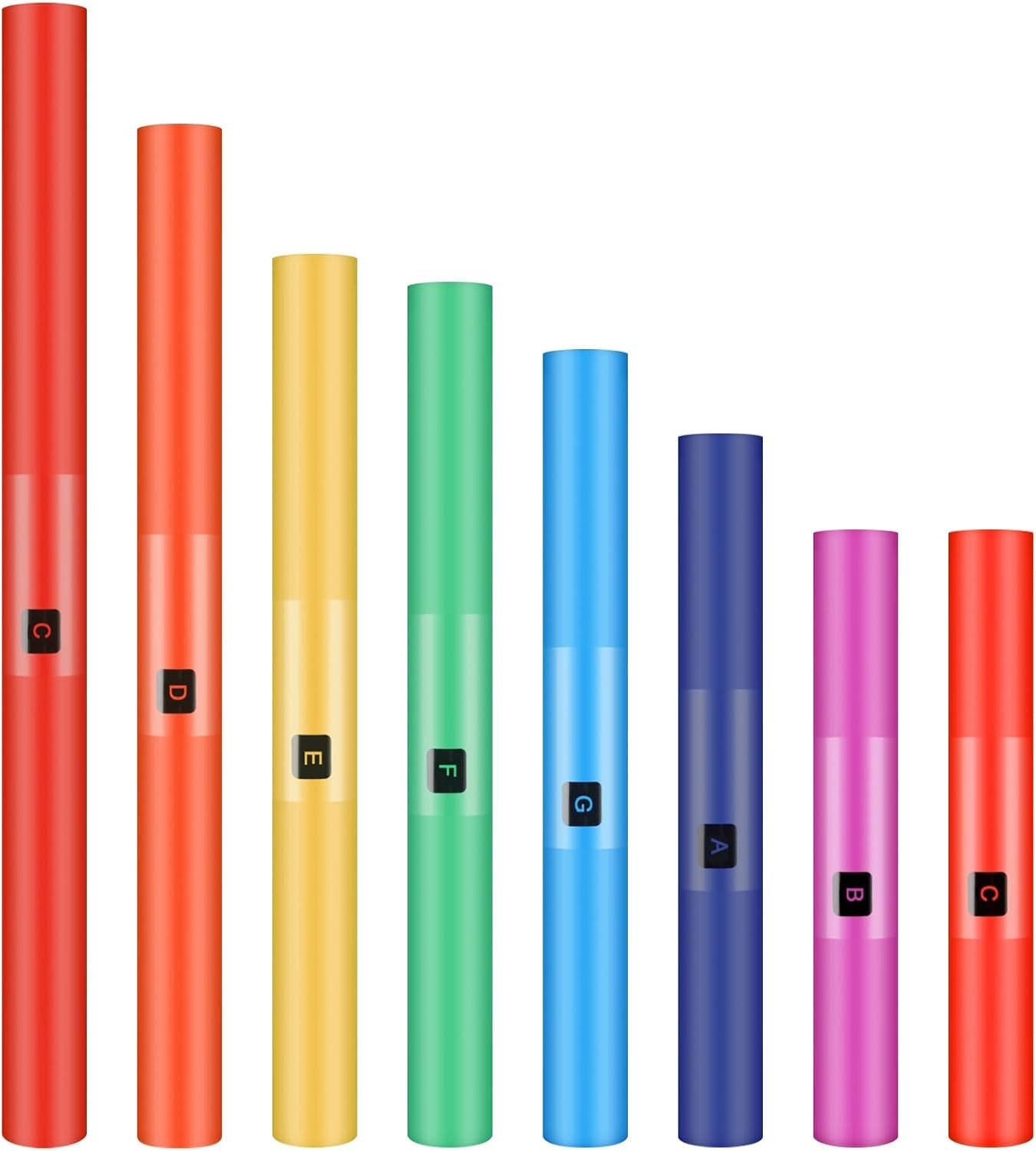 ColorBeat Octave Tube Percussion Set - AMPED