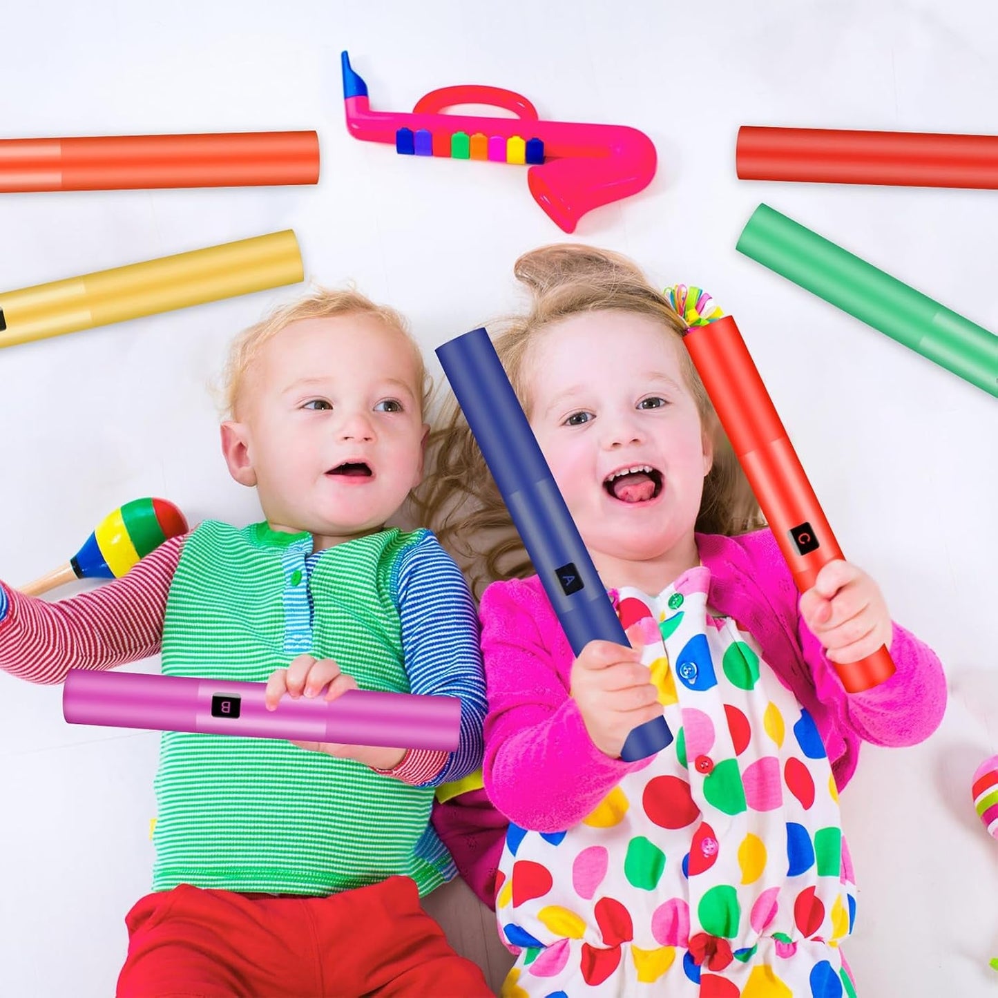 ColorBeat Octave Tube Percussion Set - AMPED