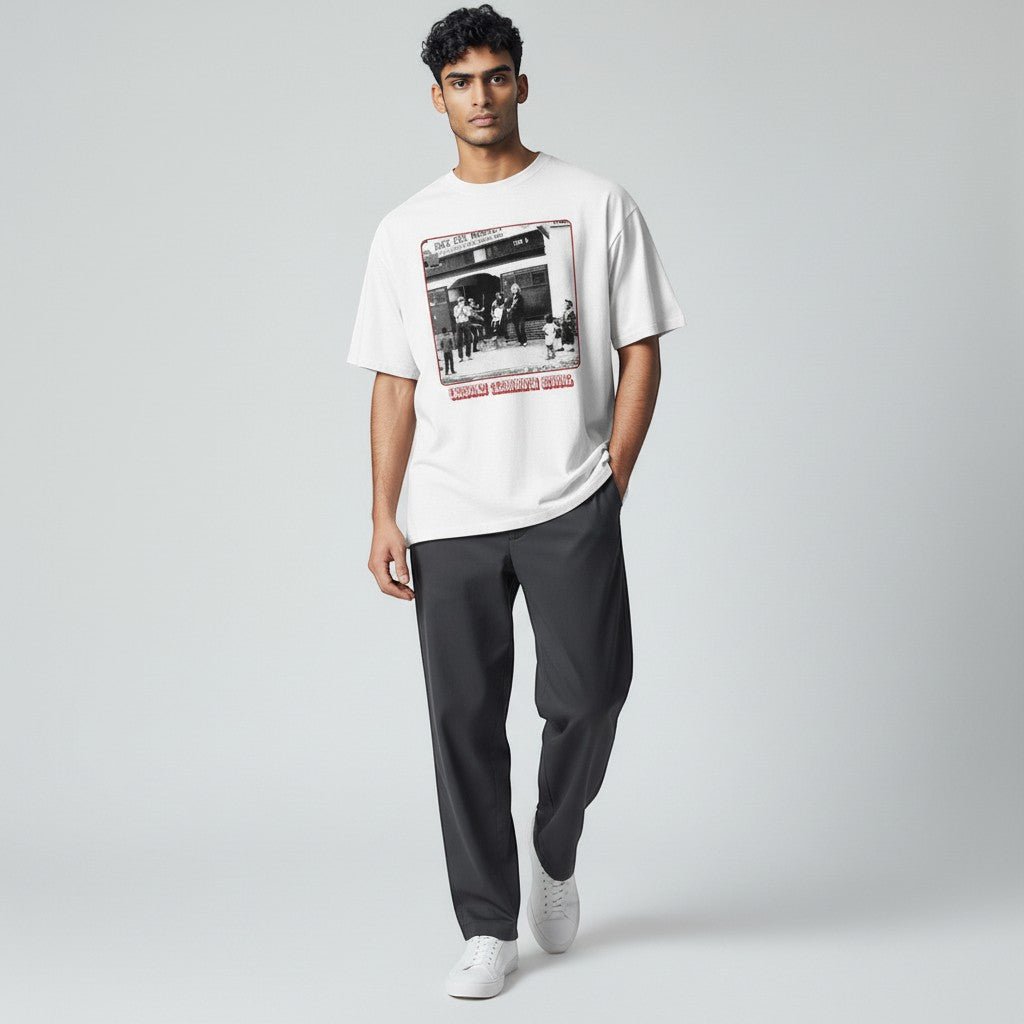 Creedence Clearwater Revival CCR Market Band Photo White T-Shirt - AMPED