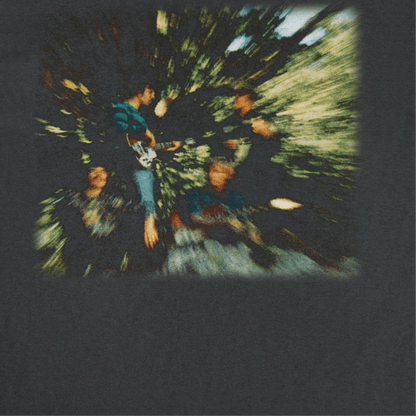 Creedence Clearwater Revival Zoom Blur Band Black T-Shirt - AMPED