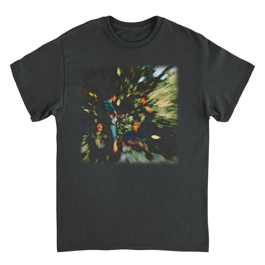 Creedence Clearwater Revival Zoom Blur Band Black T-Shirt - AMPED