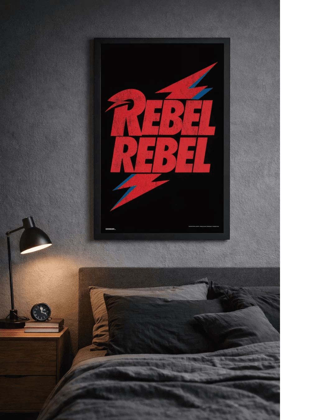 David Bowie – Rebel Rebel Poster (11 x 17) - AMPED