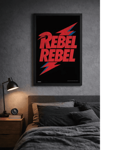 David Bowie – Rebel Rebel Poster (11 x 17) - AMPED